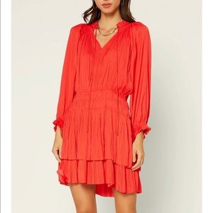 Anthropologie/ Current Air mini smocked dress